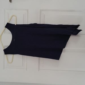 Pure Barre x Emily Hsu asymmetrical tank